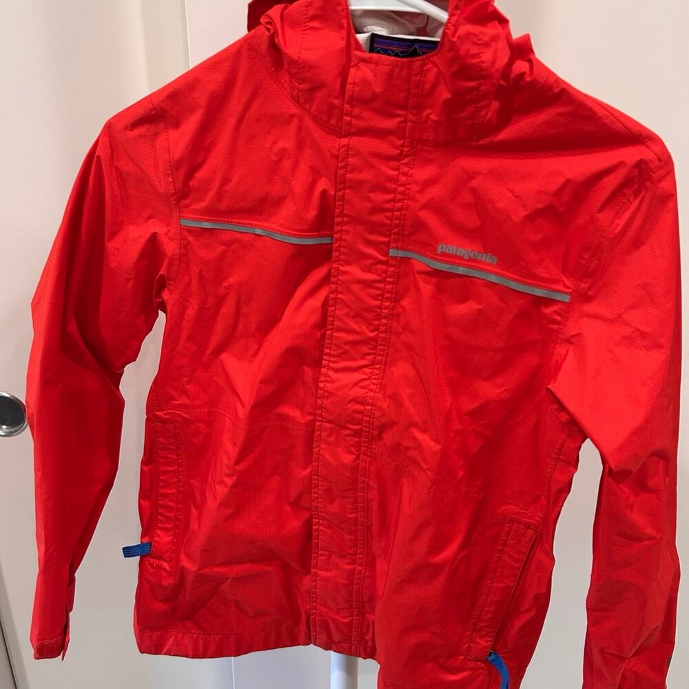 Patagonia Boys' Torrentshell Rain Jacket Boys SZ 10